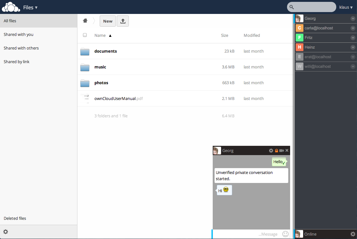 JSXC: JavaScript XMPP Client